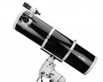 250mm Newton reflektor (F=1200mm) na EQ6 PRO goto montai